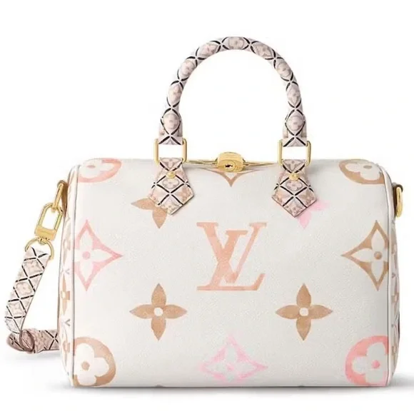 Brand New, Rare, Authentic Louis Vuitton By The Pool Speedy 25 Bandouliere - Picture 6 of 7